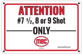 Attention: 7, 8 or 9 shot